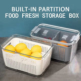 Home Square Double-Layer Food Storage Container In Pakistan