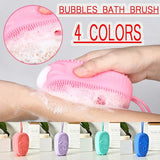 Home Square Double-Sided Massage Bath Brush - (Pack of 2) In Pakistan