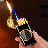 Home Square Eagle Shaped Double Fire Watch Lighter In Pakistan