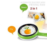 Home Square Egg Boiler Cooker Food Steamer Automatic Frying Pan In Pakistan