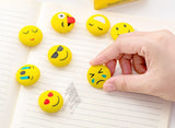 Home Square Emoji Erasers ( 4pcs set ) In Pakistan