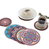 Home Square Ethnic Style Coaster Set (6pcs) In Pakistan