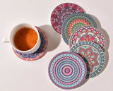 Home Square Ethnic Style Coaster Set (6pcs) In Pakistan