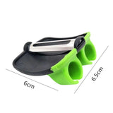 Home Square Finger Peeler Vegetable Cutter Knife In Pakistan