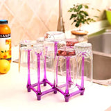 Home Square Foldable Acrylic glass holder In Pakistan