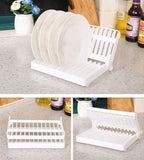 Home Square Foldable Dish Drying Rack In Pakistan