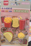 Home Square Food Shaped Erasers In Pakistan