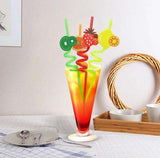 Home Square Fruity Straws Pack Of 4 (Washable & Re-Usable) In Pakistan