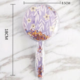 Home Square Glitter Hair Comb In Pakistan