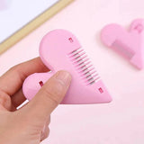 Home Square Heart Shaped Hair Trimmer Comb - ( Pack Of 2 ) In Pakistan