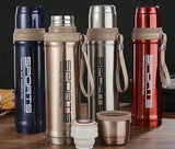 Hot And Cold Stainless Steel Vacuum Flask Water Bottle - Sports