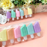 Home Square Ice Cream Shape Highlighters (6Pcs) In Pakistan