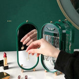 Home Square Jewellery Case With Mirror ( Foldable ) In Pakistan