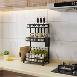 Home Square Kitchen Countertop Freestanding Shelf Organizer In Pakistan