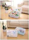 Home Square Large Capacity Medicine Organizer In Pakistan