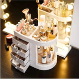 Home Square Largest Capacity Cosmetic Organizer With Drawer In Pakistan