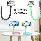 Home Square Lazy Mobile Holder Stand With Adjustable Snake In Pakistan