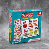 Home Square Learning Abcd JigaSaw Toy Puzzle In Pakistan