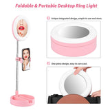 Home Square Live Make-Up Mirror With 3 Level Of Adjust Light In Pakistan