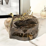 Home Square Luxury 3 Layer Swan Jewelery Organizer In Pakistan