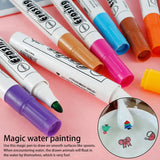 Home Square Magical Floating Painting In Water With Spoon (8 pcs Marker) In Pakistan