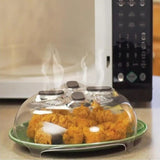 Home Square Magnetic Microwave BPA Free Cover - Keep Your Food Fresh and Safe In Pakistan