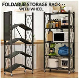 Home Square METAL 4 LAYER KITCHEN FOLDING RACK In Pakistan