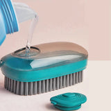 Home Square Multifunction Liquid Soap Dish Washing Cleaning Brush In Pakistan