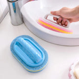 Home Square Multipurpose Sponge Brush With Handle In Pakistan