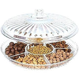 Home Square New Crystal Candy - Dry fruit Dish 30x30CM In Pakistan