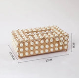 Home Square Pearl Tissue Box In Pakistan