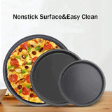 Home Square Pizza Pan Set ( Pack of 3 ) In Pakistan