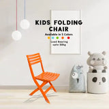 Home Square Plastic Foldable Kids Folding Chair In Pakistan