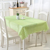 Home Square Plastic PVC Rectangular Grid Printed Table Cover In Pakistan