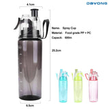 Home Square Portable 600ml Spray Water Bottle In Pakistan