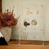 Home Square Portable Jewelry Hanger Necklace Earring Bracelet Stand In Pakistan