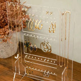 Home Square Portable Jewelry Hanger Necklace Earring Bracelet Stand In Pakistan