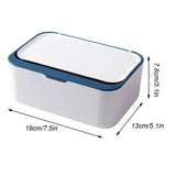 Home Square Portable Tissue Storage Box With Lid In Pakistan