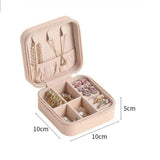 Home Square Portable Travel Leather Jewellry Box In Pakistan