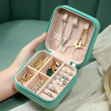 Home Square Portable Travel Leather Jewellry Box In Pakistan