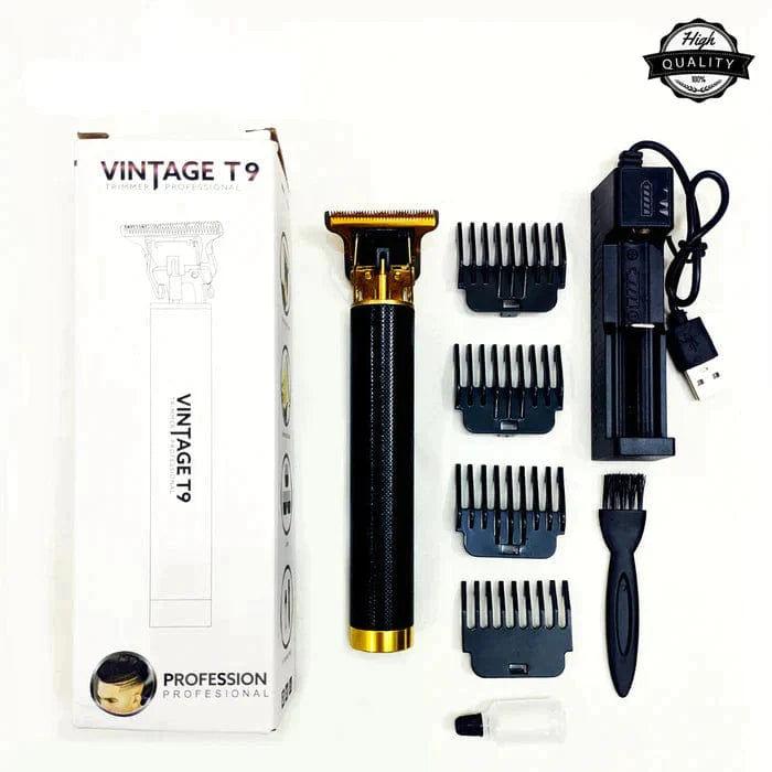 Home Square Professional Vintage T9 Trimmer and Hair Clipper Cutting Machine In Pakistan