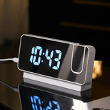 Home Square Projection Alarm Clock In Pakistan