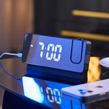 Home Square Projection Alarm Clock In Pakistan