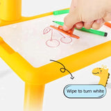 Home Square Projector LED Drawing Board In Pakistan