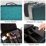 Home Square PU Travel Cosmetic Organizer Bag In Pakistan