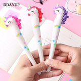 Home Square Rainbow Unicorn Gel Pen In Pakistan