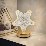 Home Square Rechargeable Luxury Crystal Lamp with 3 Distinct Lighting Modes In Pakistan