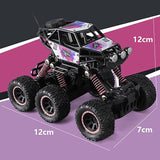 Home Square RECHARGEABLE RC 6 WHEEL OFFROAD CLIMBING CAR In Pakistan