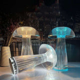 Rose Diamond Mushroom Crystal touch Lamp USB chargeable