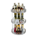 Home Square Rotating Diamond Cut 3 layer Rotating Organizer In Pakistan